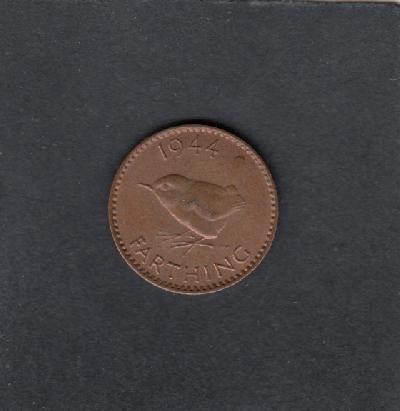 Beschrijving: 1 Farthing  GEORGIUS VI  